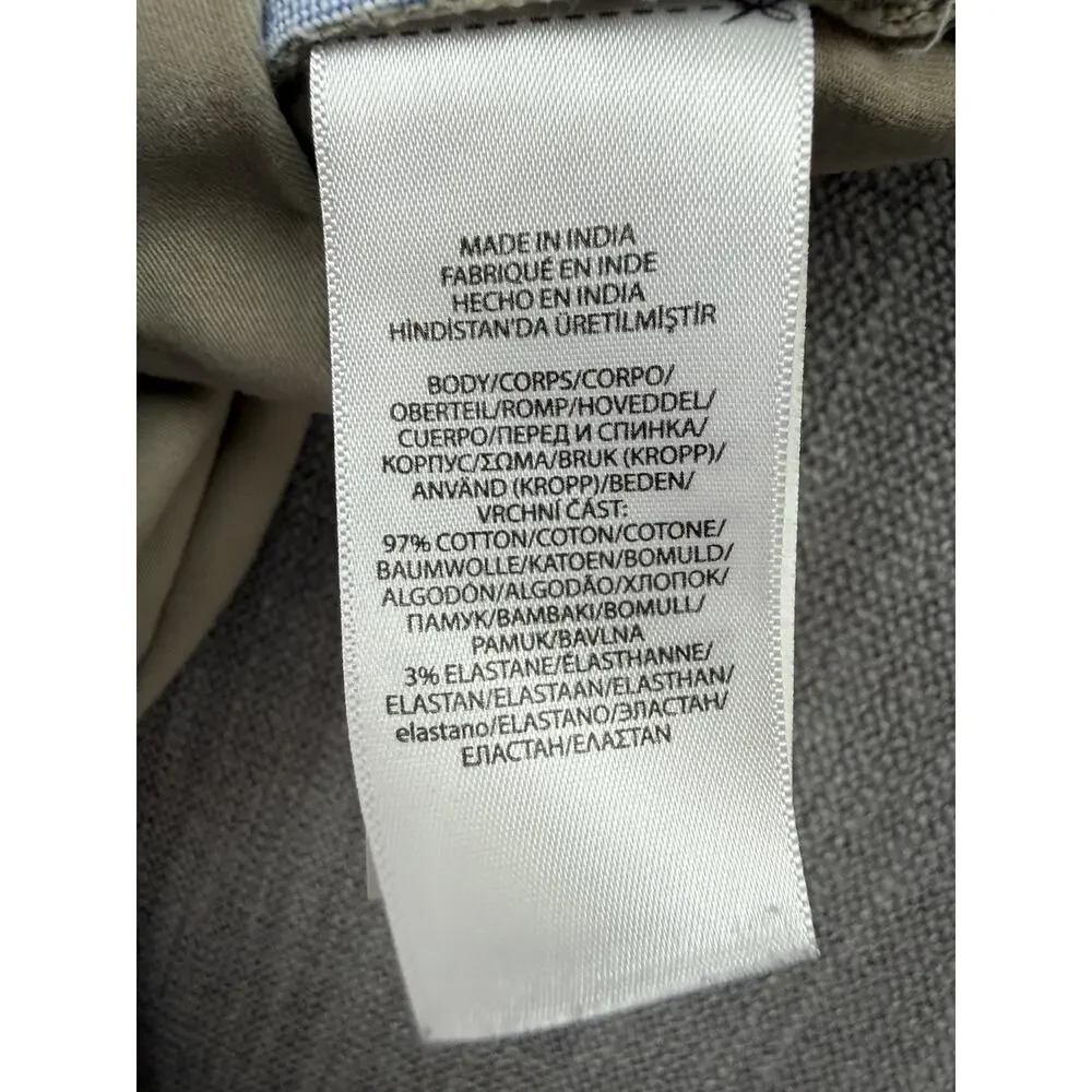 Polo Ralph Lauren Slim Stretch Chino Pants Men’s 36x30 Beige Cotton Blend